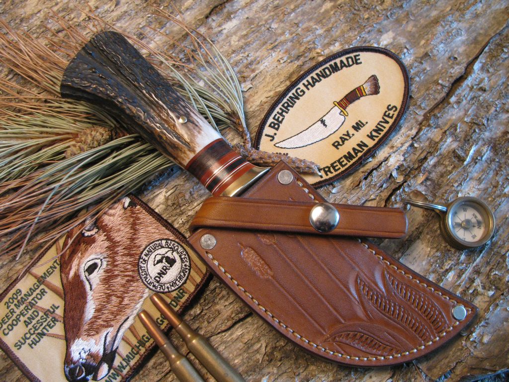 Treeman Hunter full Sambar Stag Crotch one of 3 ever made old school