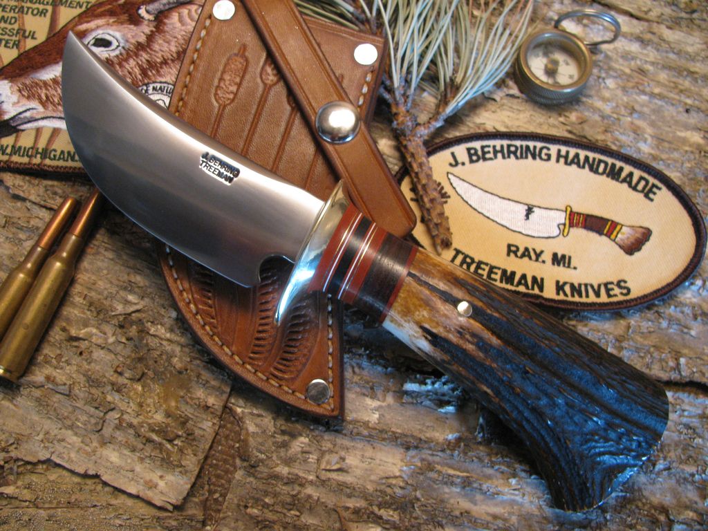 Treeman Hunter full Sambar Stag Crotch one of 3 ever made old school