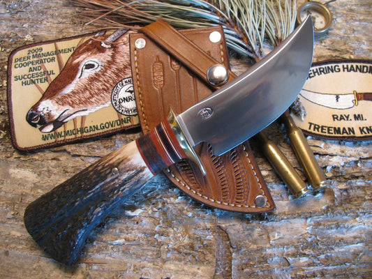 Treeman Hunter full Sambar Stag Crotch one of 3 ever made old school