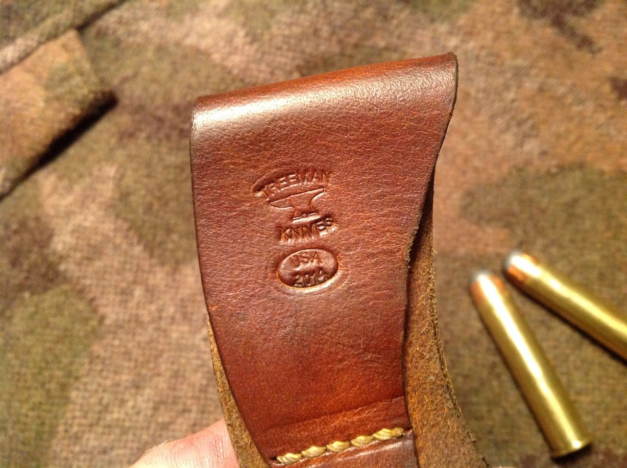 J.Behring Handmade Mini Camp Knife Crown a Stag