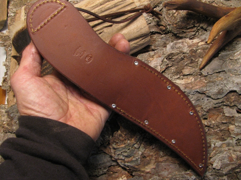 J. Behring Treeman Fox River Hunter  Full Crotch Sambar Stag Treeman Sheath