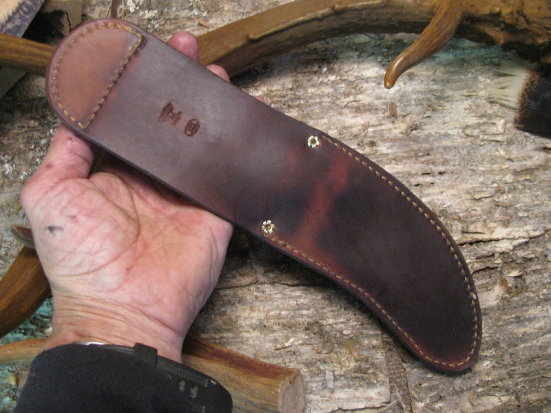 Treeman Woodmonk Full Stag Sambar Crotch  Horsehide & Buffalo Sheath