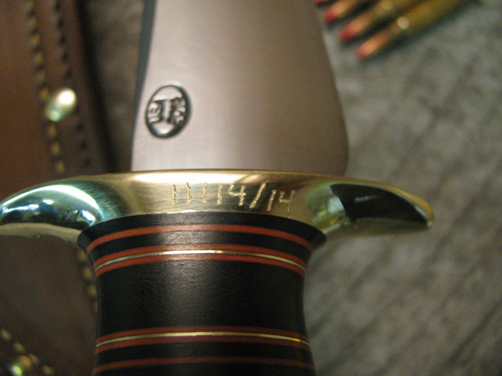 J.Behring Handmade Sterile Skull Fighter signed guard