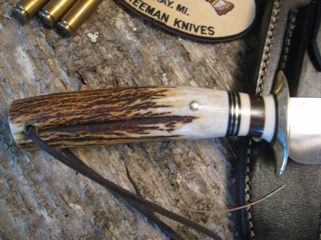 7" Hunter/Fighter Stag Lanyard