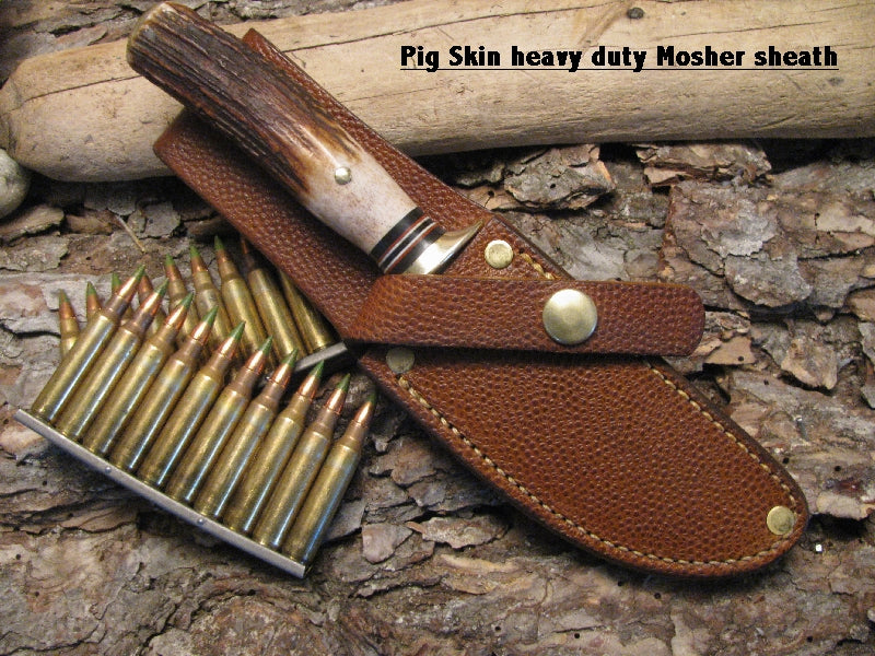 *Treeman Sterile Skull Fighter Sambar Stag brass domed butt