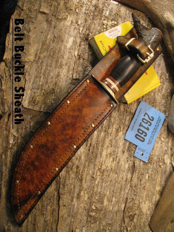 Double Skull Fighter 9 1/4" Blade  Drop Tine Handle