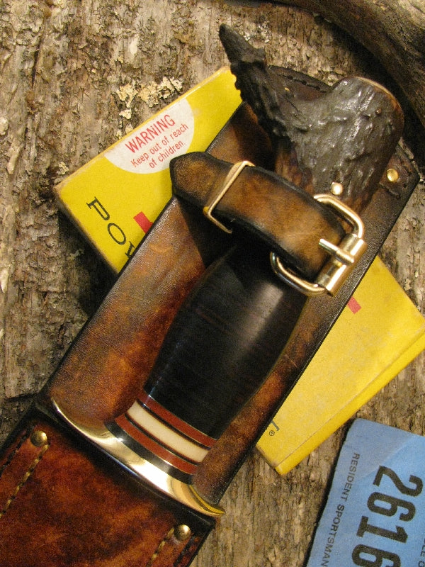 Double Skull Fighter 9 1/4" Blade  Drop Tine Handle