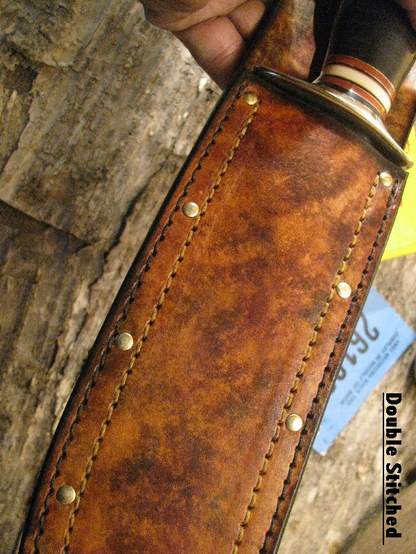 Double Skull Fighter 9 1/4" Blade  Drop Tine Handle