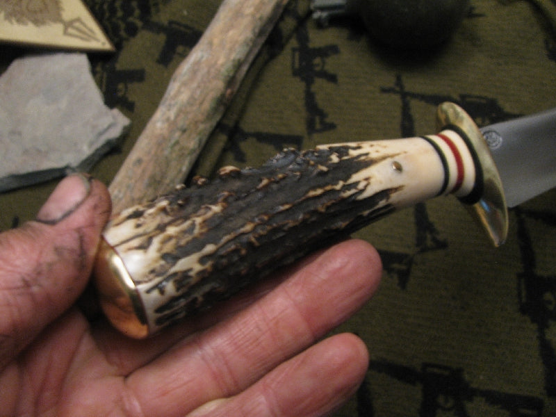 Treeman Double Skull Old School Bo Randall Style Fighter