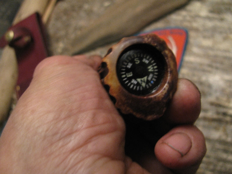 Treeman Handmade 6" Woodcraft Stag Hunter/Skinner Stag