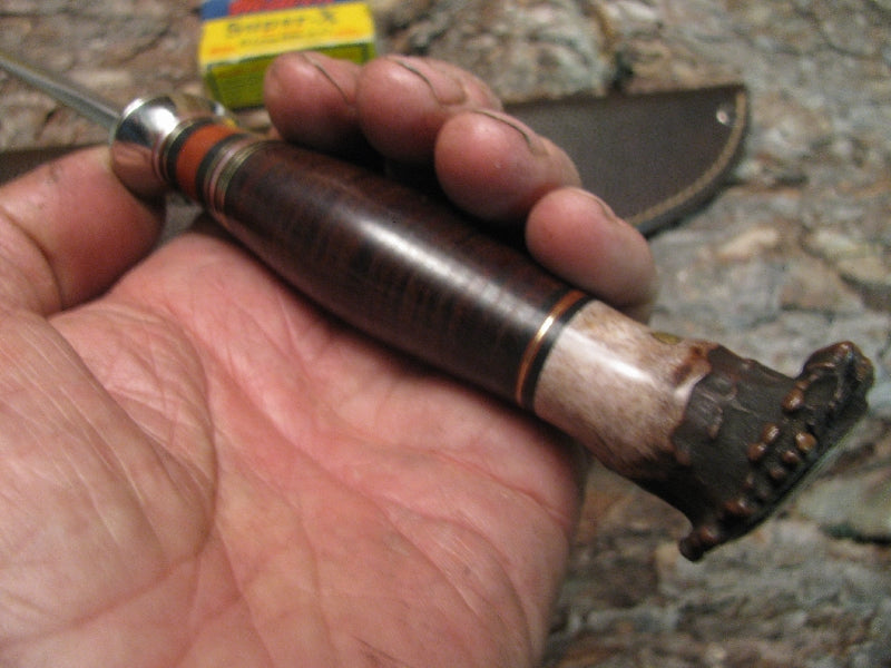 J. Behring Handmade Traditional Scagel Hunter Crown Stag