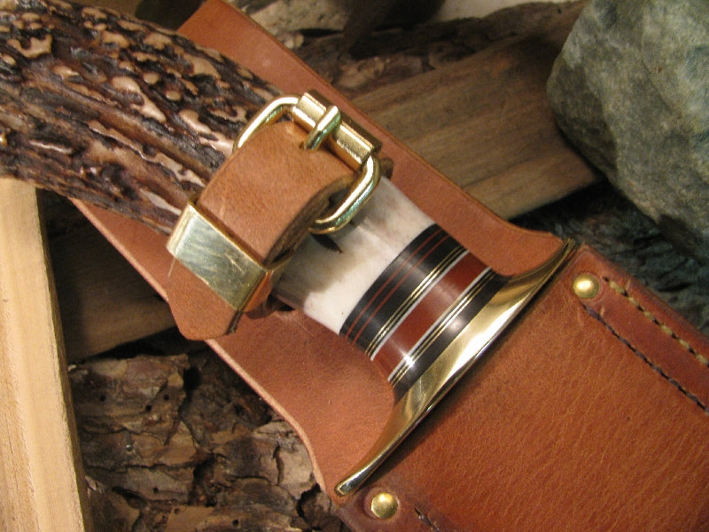 Treeman PIG Sticker  Double Skull 10 " Heavy Duty Hammermark hand forged blade