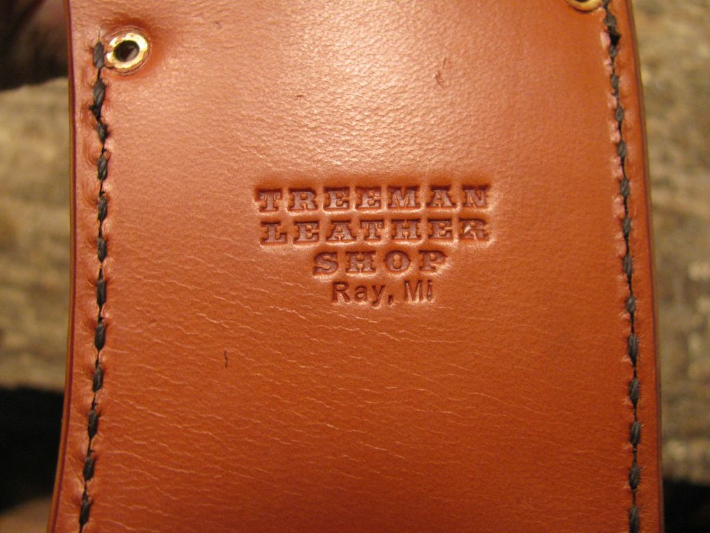 Artifact  Walrus Ivory Woodcraft American Buffalo sheath