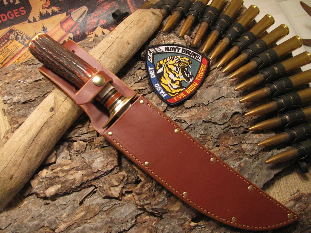 J. Behring Handmade XXL DBL Skull Fighter BADD ASS !