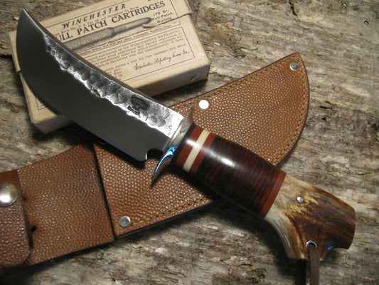 J. Behring BIG 6  Hammermark Leather Crotch  Stag