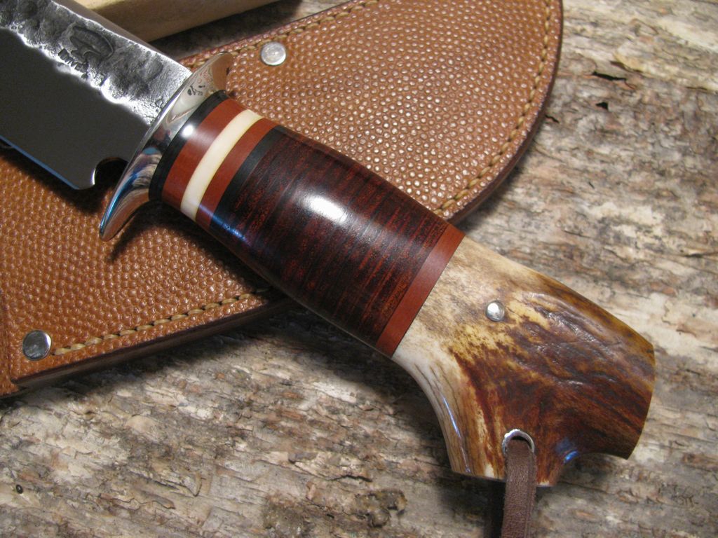 J. Behring BIG 6  Hammermark Leather Crotch  Stag