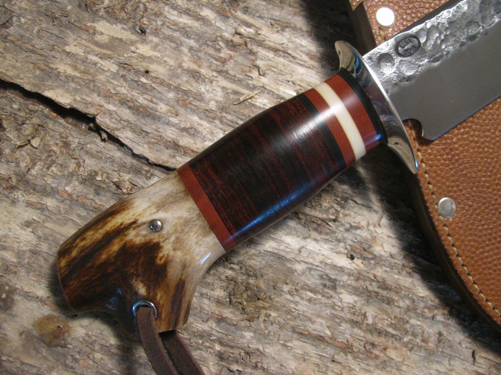 J. Behring BIG 6  Hammermark Leather Crotch  Stag