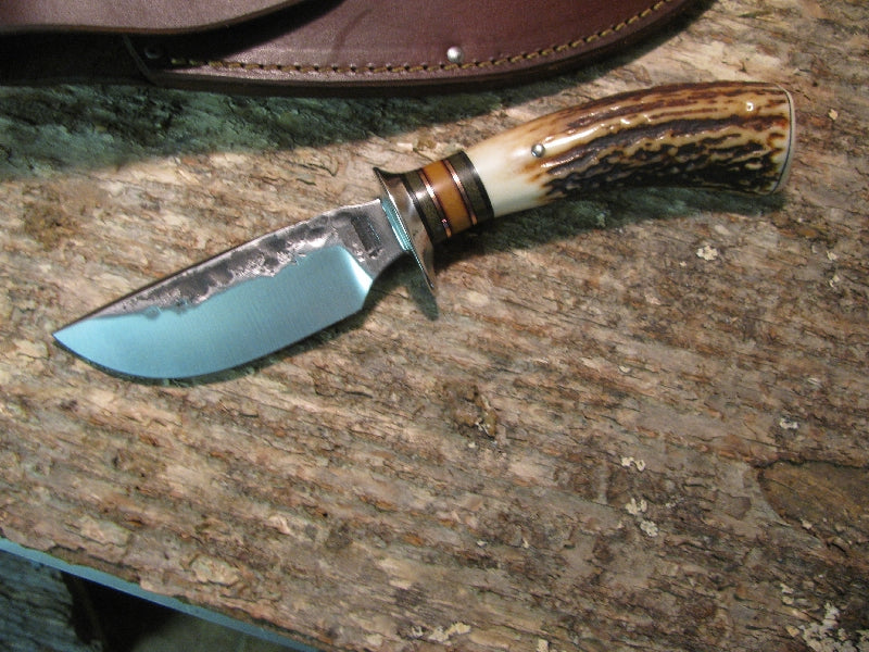 J. Behring Handmade Alaskan hammermark Stag/Ivory