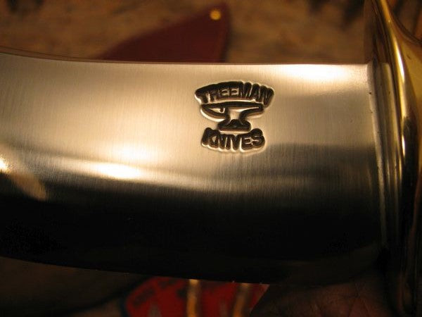 **TREEMAN Woodmonk Carver Stag handle 6" Blade