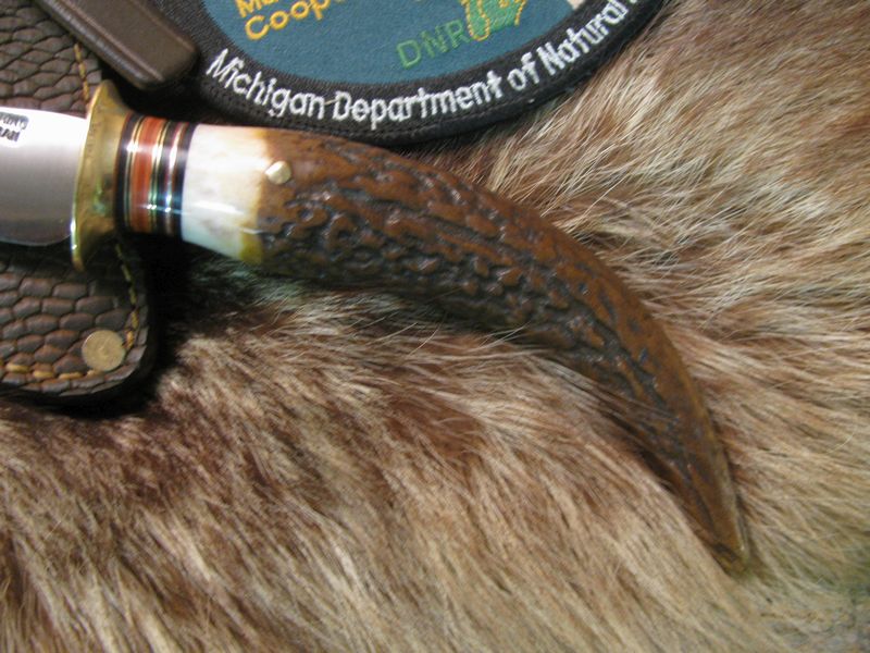 J. Behring handmade "PATCH" knife