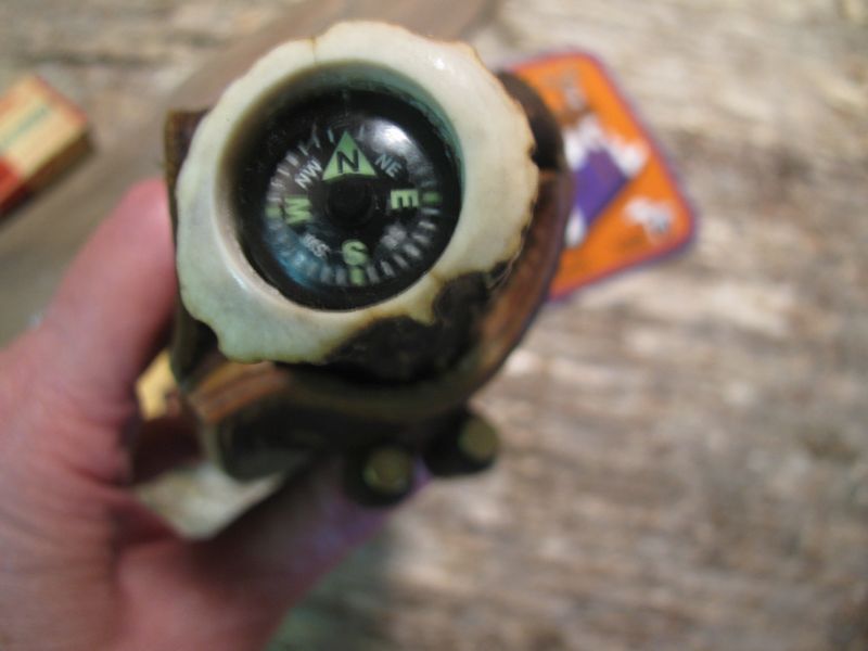 Treeman Trout and Deer sticker style with Red Stag.