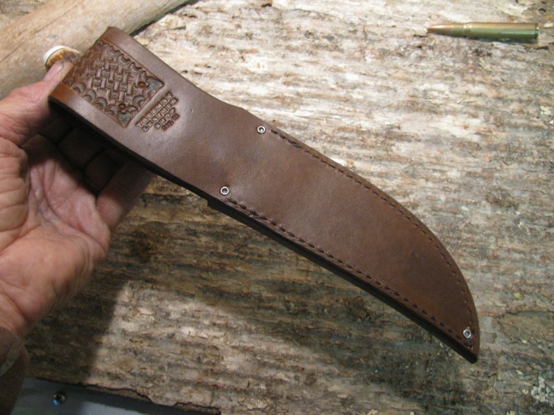 Treeman J.Behring Handmade Saw Mill Blade Hammermark Slim Hunter