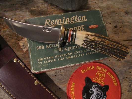 J. Behring Handmade Deer & Trout knife