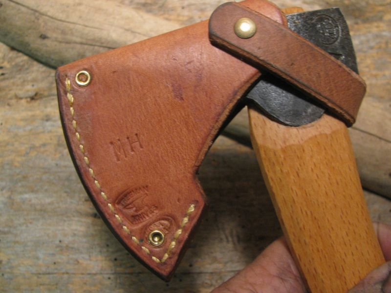 Treeman Leather Shop Small Hatchet Sheath for Gransfors Bruk