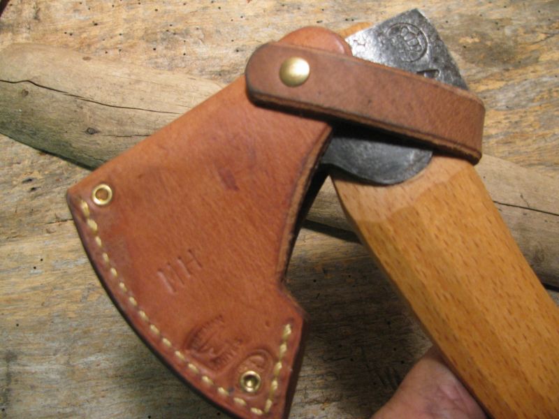 Treeman Leather Shop Small Hatchet Sheath for Gransfors Bruk