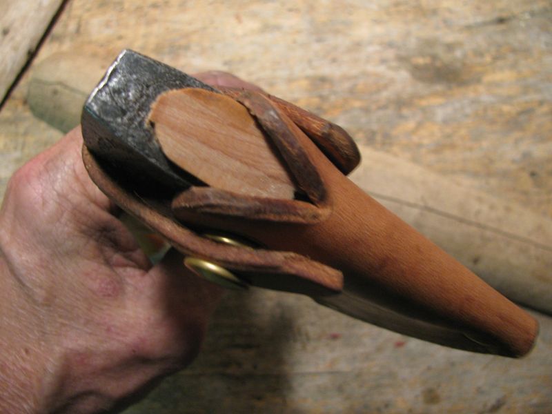 Treeman Leather Shop Small Hatchet Sheath for Gransfors Bruk