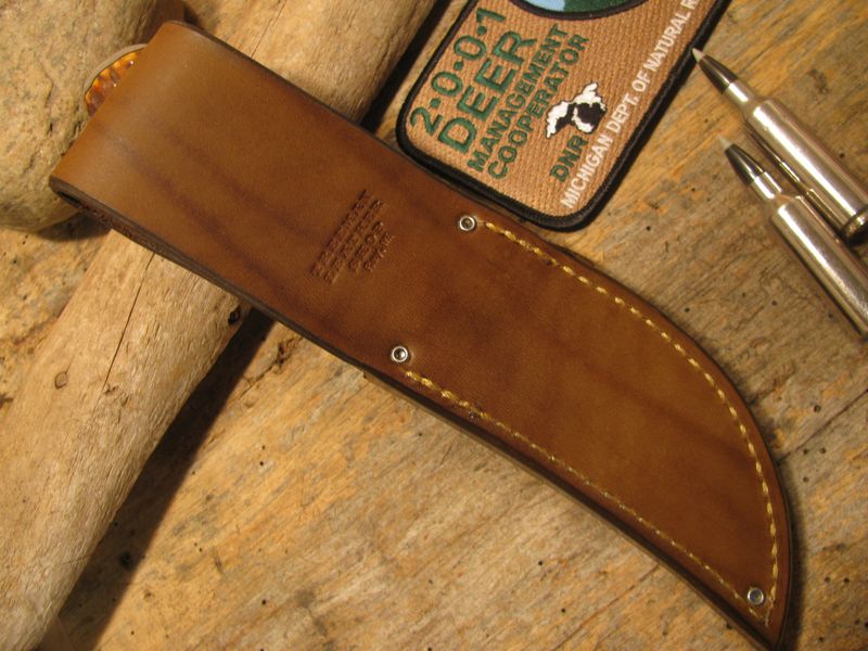 *J.Behring Handmade Trout & Deer Red  STAG Musk Ox