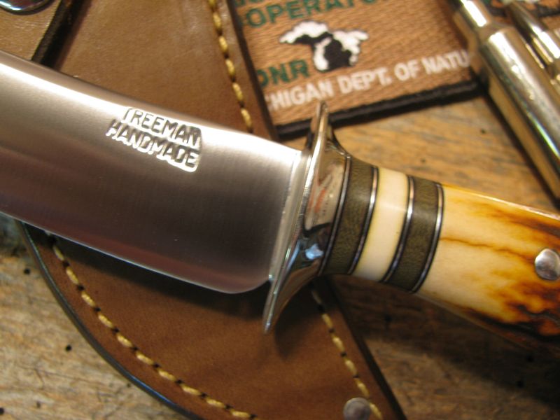 *J.Behring Handmade Trout & Deer Red  STAG Musk Ox