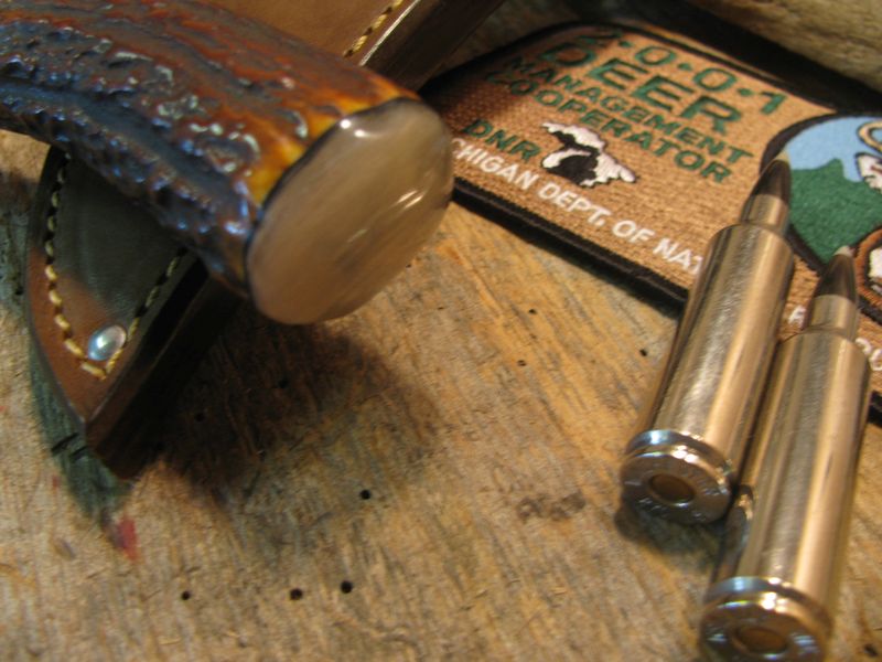 *J.Behring Handmade Trout & Deer Red  STAG Musk Ox