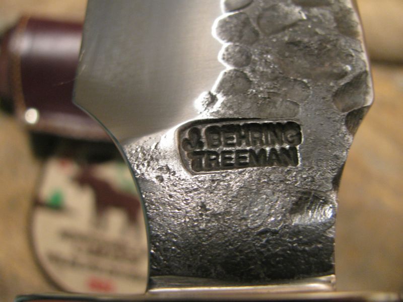 J .Behring Handmade Alaskan Hunter Hammermark Stag Musk Ox