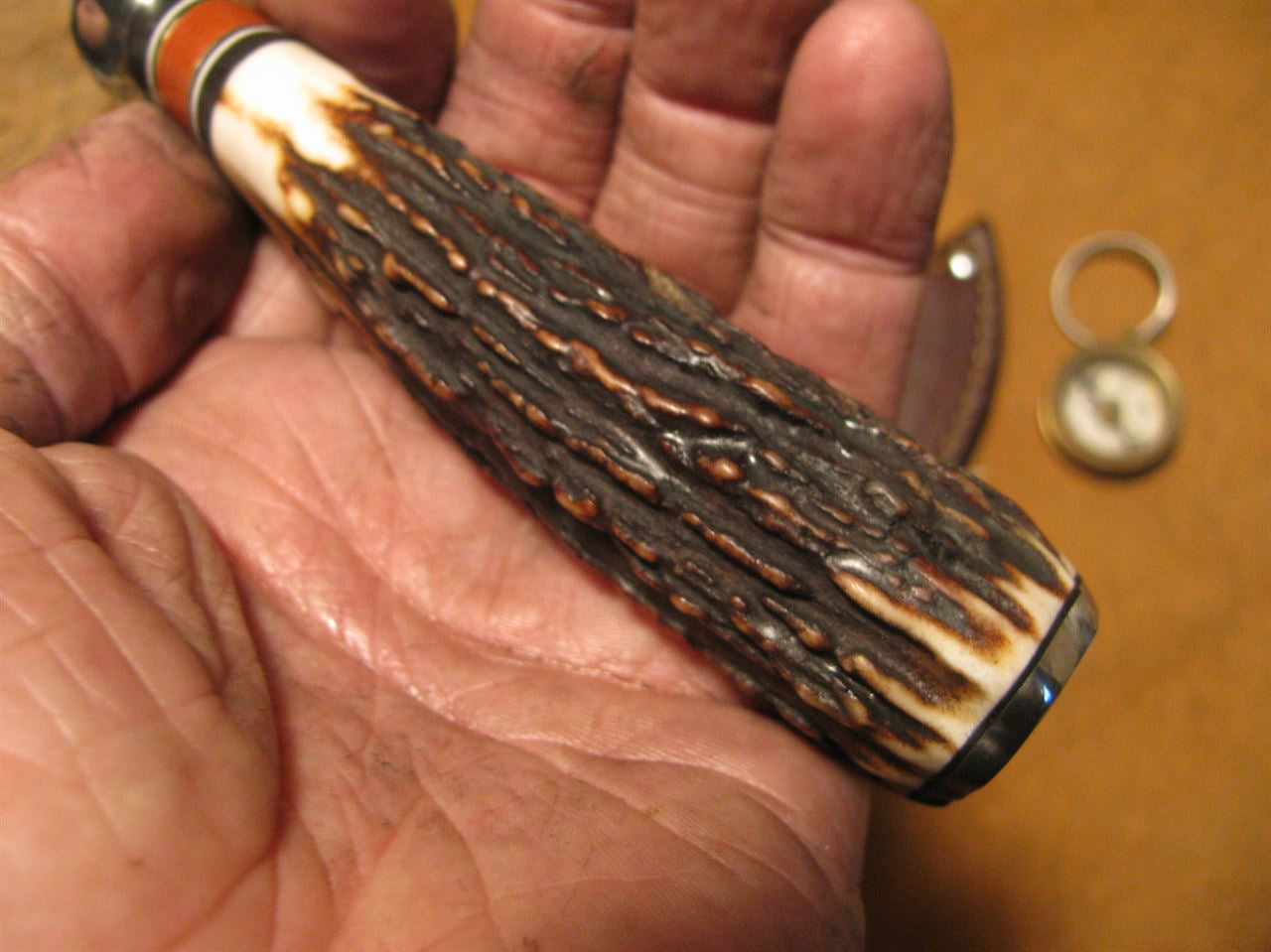 J. Behring Handmade Trout & Deer Exhibition Grade Stag