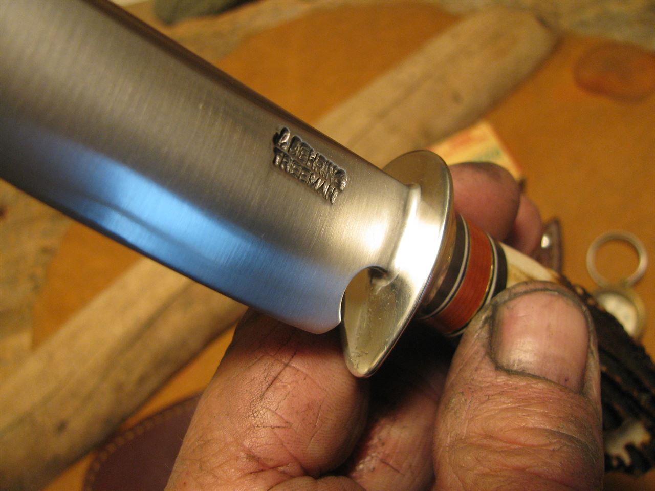 J. Behring Handmade Trout & Deer Exhibition Grade Stag