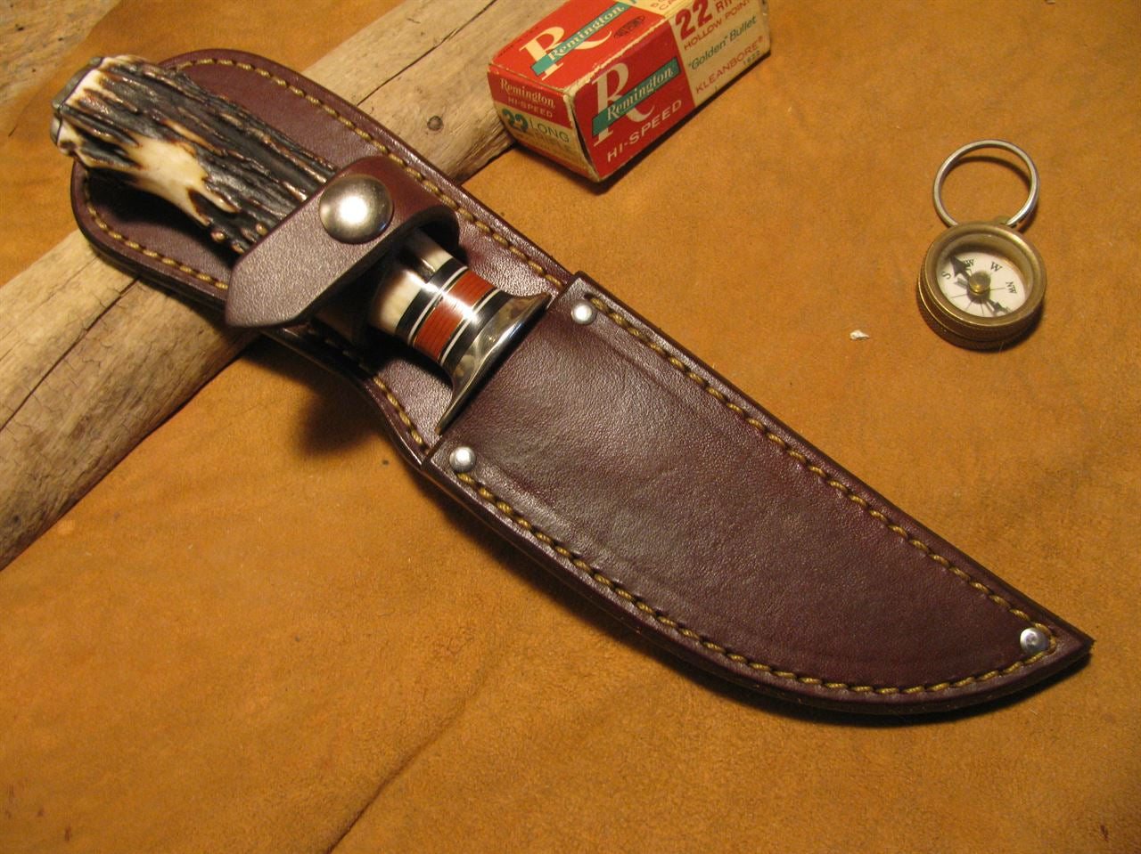 J. Behring Handmade Trout & Deer Exhibition Grade Stag