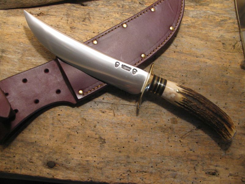 J. Behring Handmade Double Skull Fighter Stag