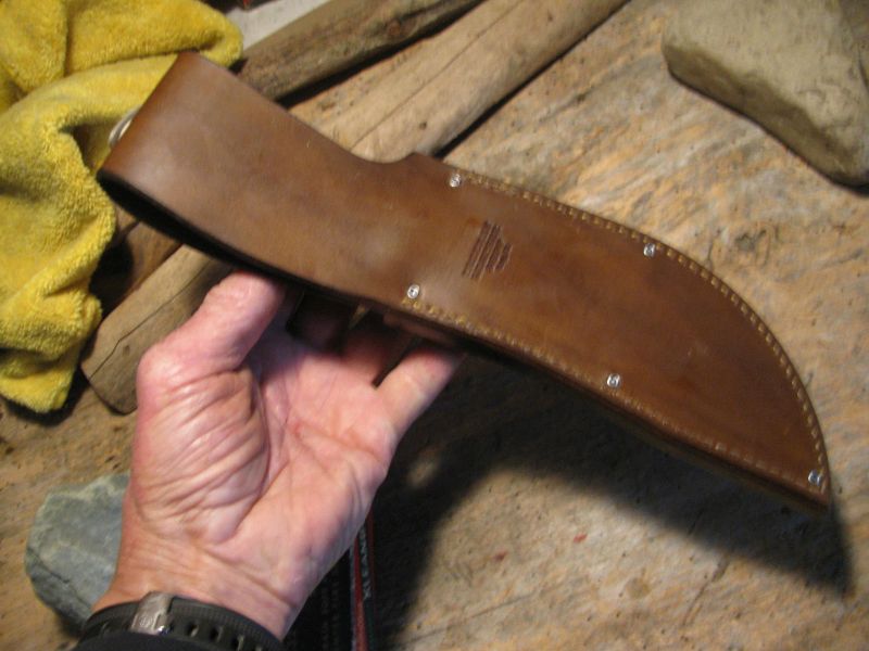 J. Behring Handmade Hammermark Stag Musk Ox Woodcraft Hunter