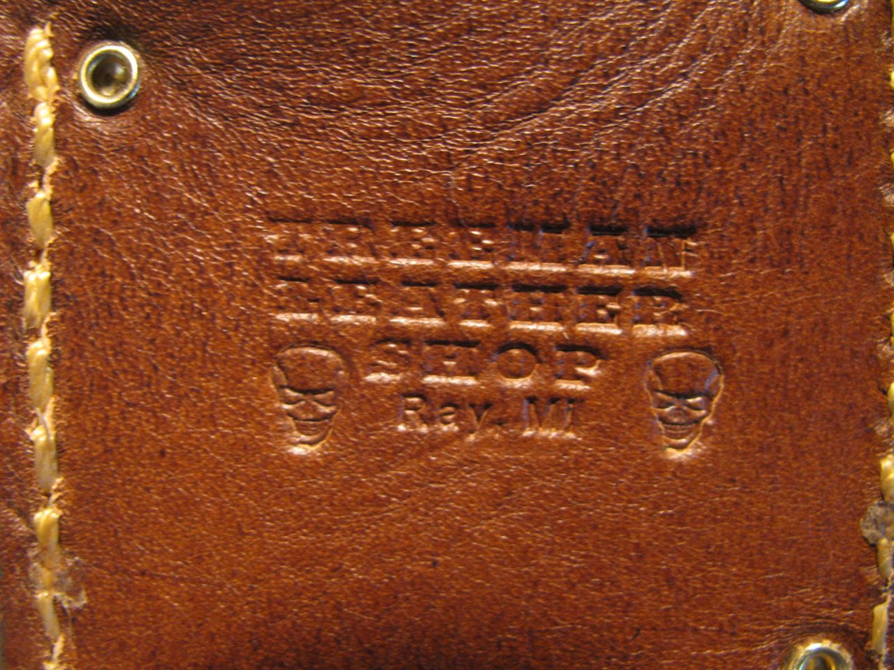 Treeman Handmade 8 1/2" Double Skull Fighter Bad ASS!