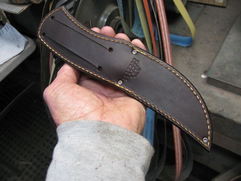 J.Behring handmade Trout & Deer Stag Ivory Butt cap