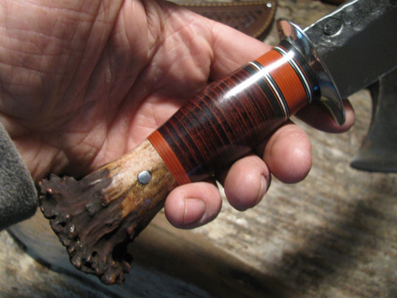 J. Behring Handmade Treeman Crown Stag Hunter