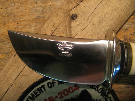 Treeman Stubby Border Patrol Stag Handle