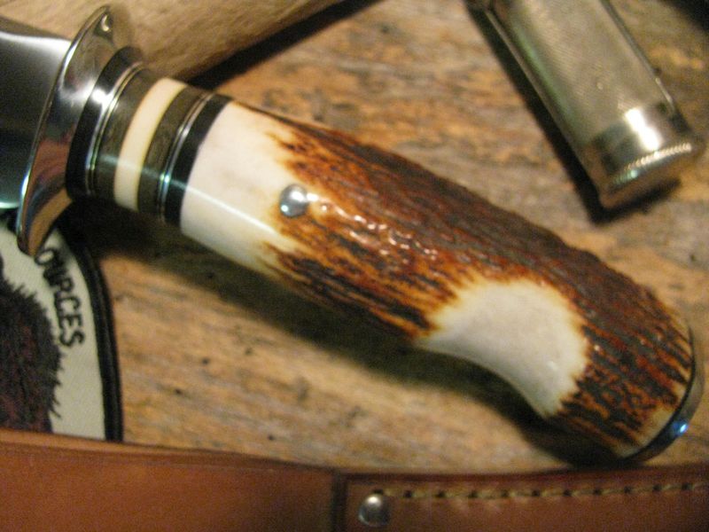 Treeman Stubby Border Patrol Stag Handle