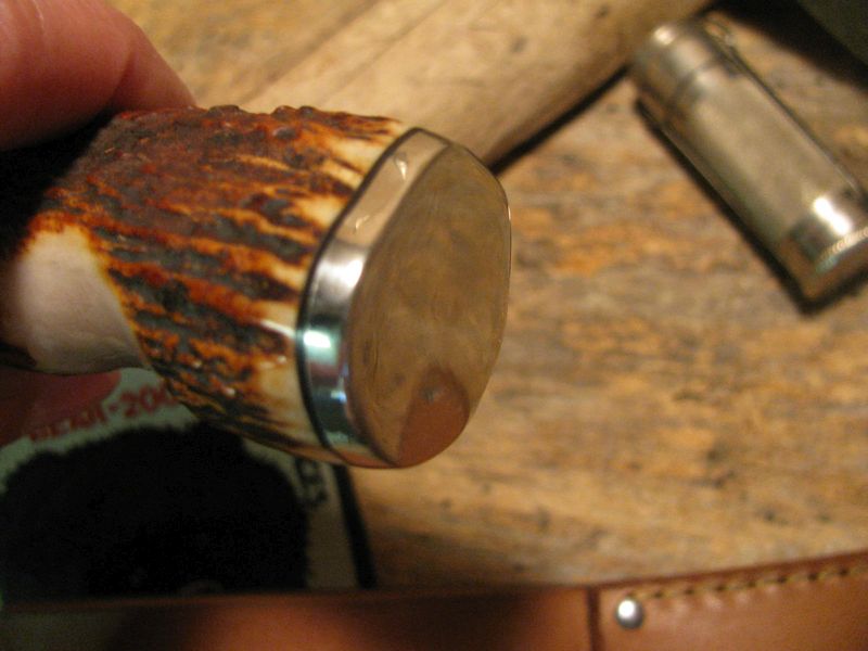 Treeman Stubby Border Patrol Stag Handle