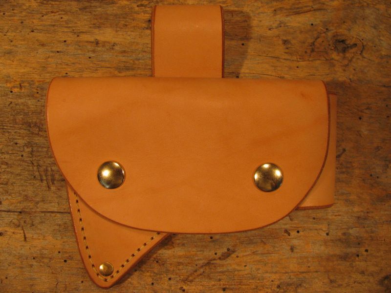 Treeman Leather Shop Wildlife / Hand Hatchet Belt Sheath for Gransfors Bruk