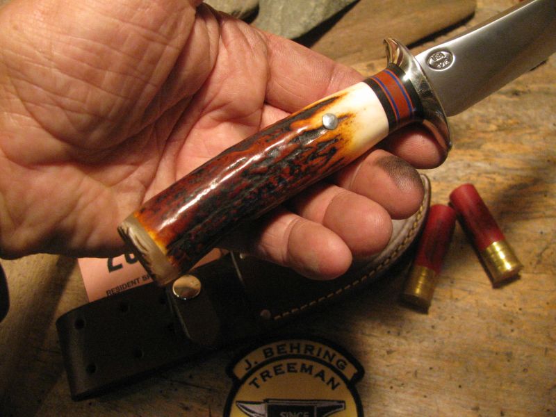 J. Behring Handmade Trout & Deer RED STAG MUSK OX