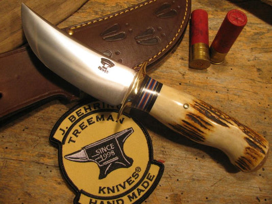 J. Behring Handmade Fox River Hunter 5" Blade