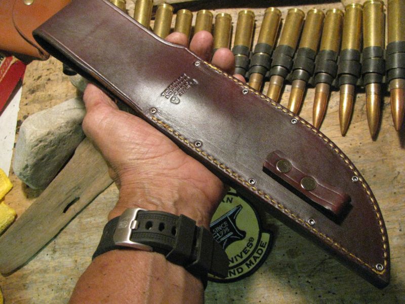 J.Behring Handmade Skull Fighter 7 1/2" Hammermark Blade