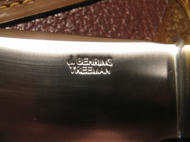 *J. Behring  Treeman BIG 6"Hunter/ Skinner